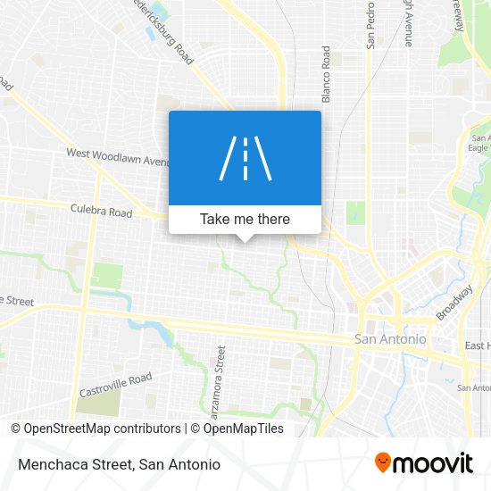 Mapa de Menchaca Street