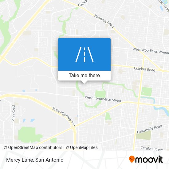 Mapa de Mercy Lane