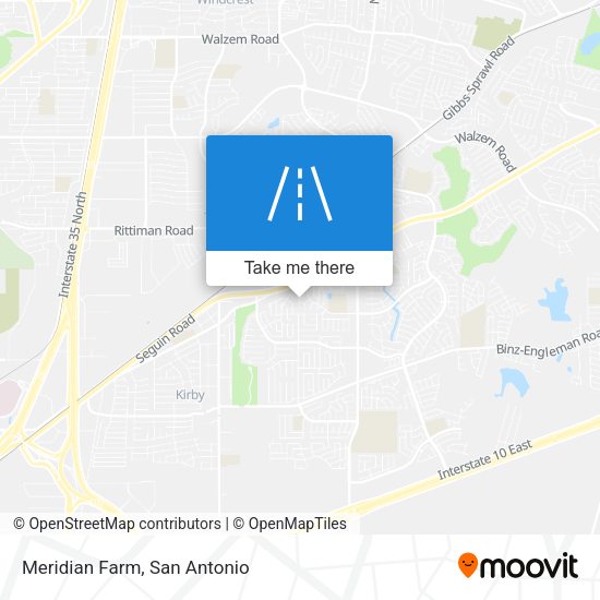 Mapa de Meridian Farm