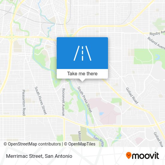 Merrimac Street map