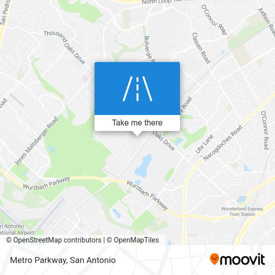 Mapa de Metro Parkway