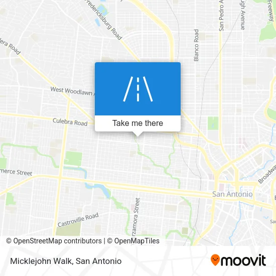 Micklejohn Walk map