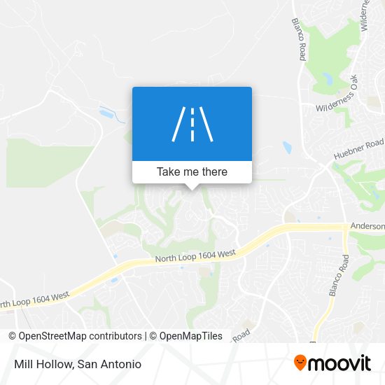 Mapa de Mill Hollow
