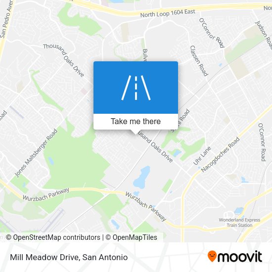 Mapa de Mill Meadow Drive