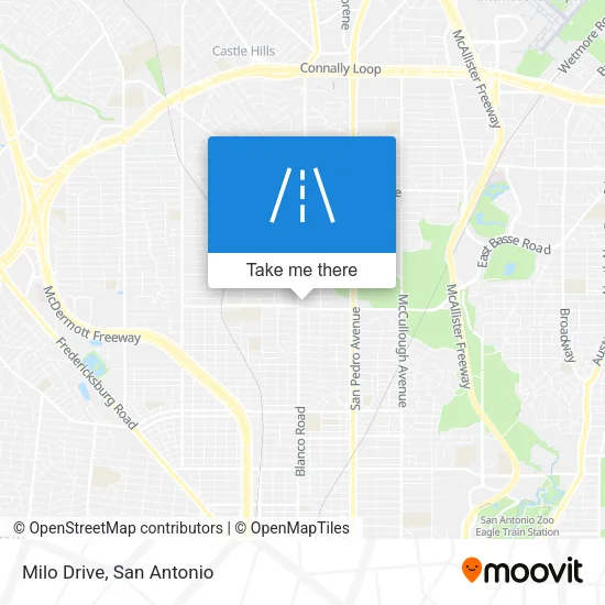 Milo Drive map