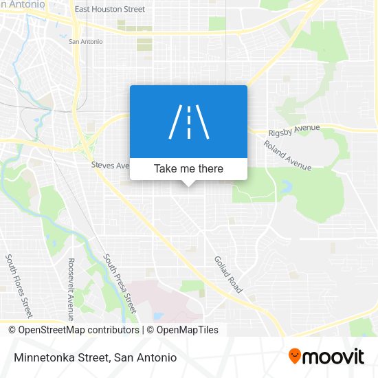 Mapa de Minnetonka Street