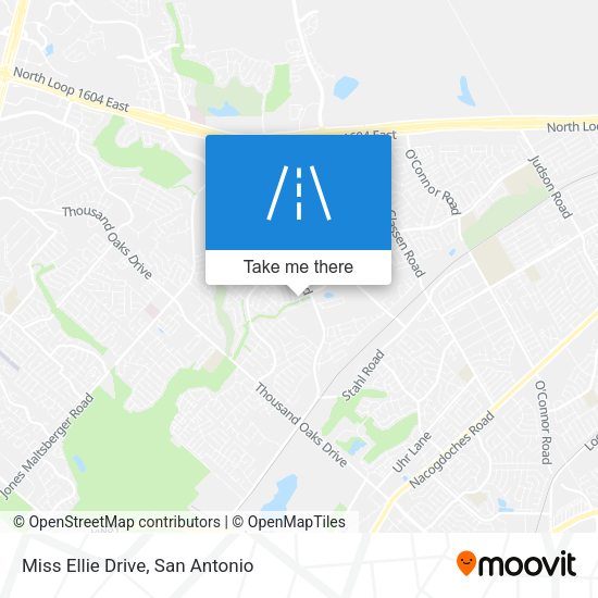Miss Ellie Drive map