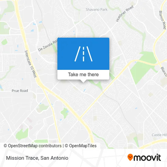 Mission Trace map