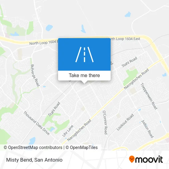 Misty Bend map