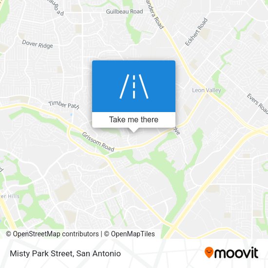 Misty Park Street map