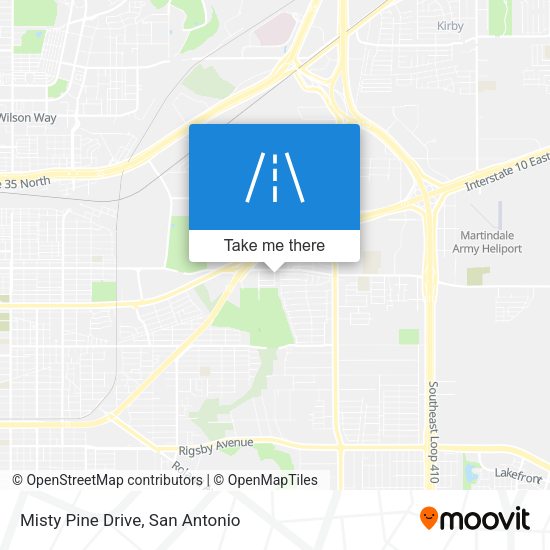 Mapa de Misty Pine Drive