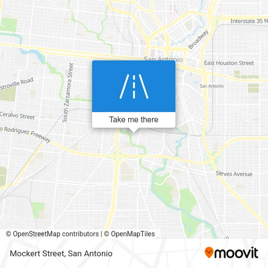 Mockert Street map