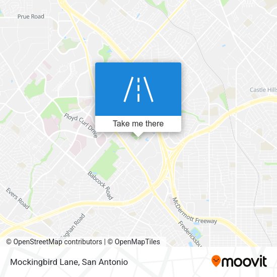 Mockingbird Lane map