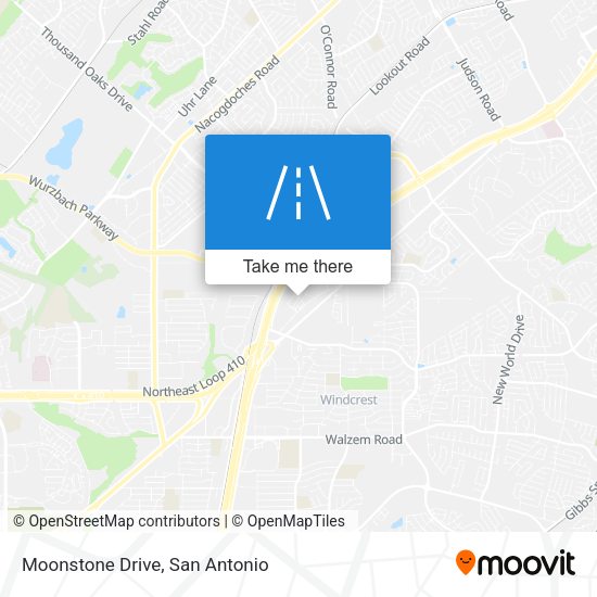 Moonstone Drive map