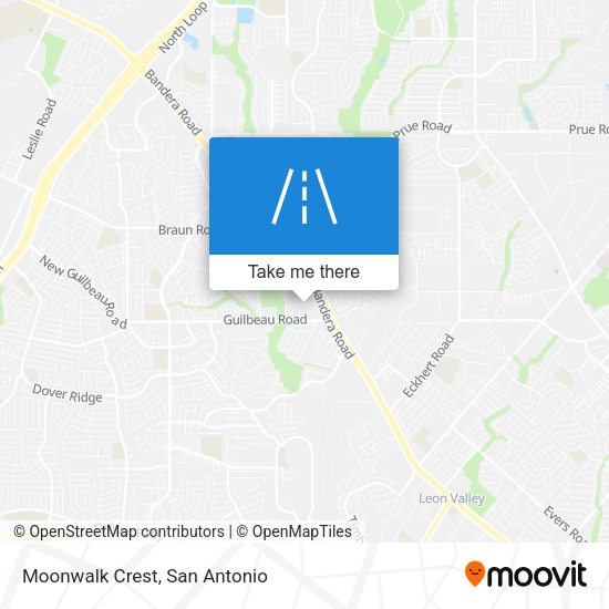Moonwalk Crest map