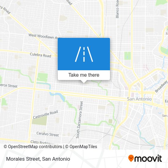 Mapa de Morales Street