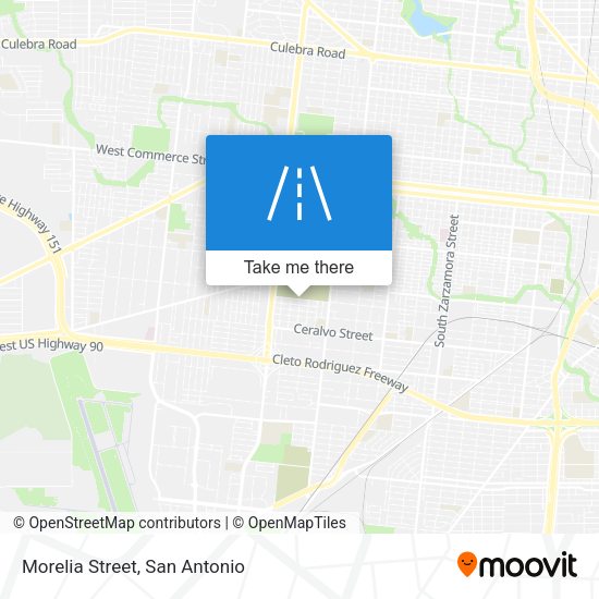 Morelia Street map