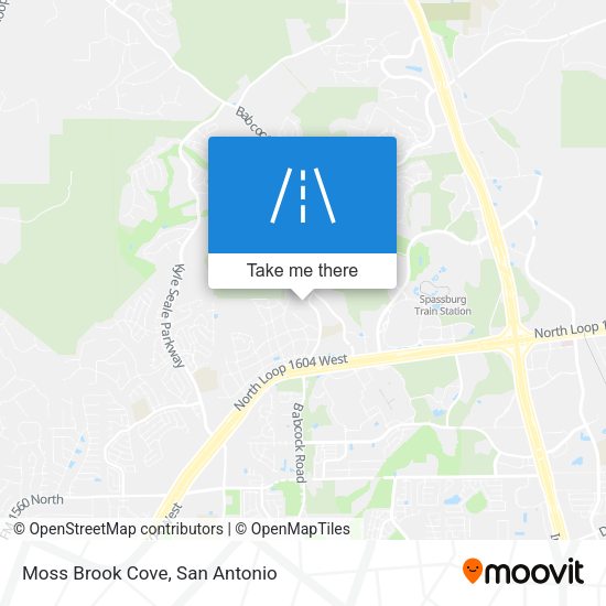 Moss Brook Cove map