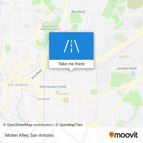 Mapa de Moten Alley