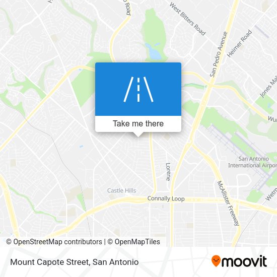 Mount Capote Street map