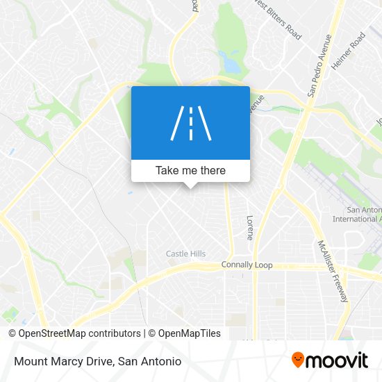 Mount Marcy Drive map