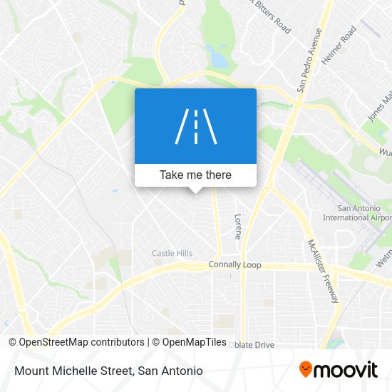 Mount Michelle Street map