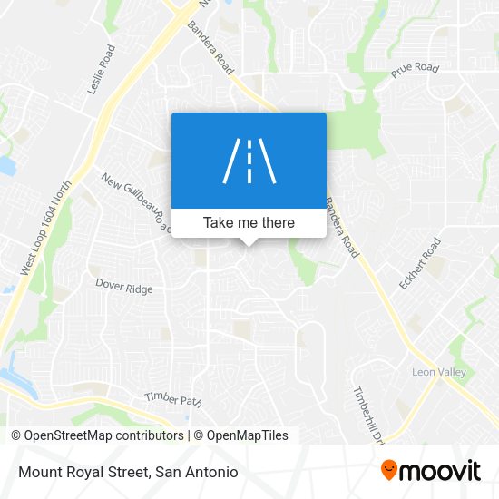 Mapa de Mount Royal Street