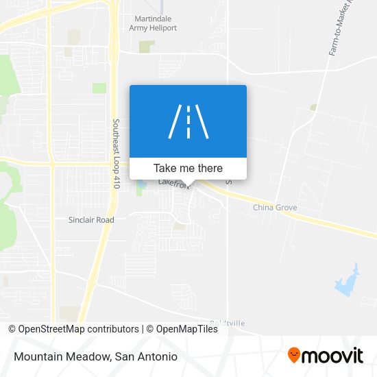 Mountain Meadow map