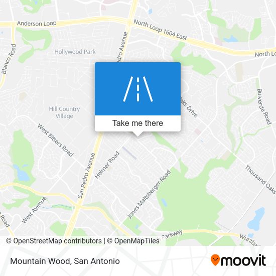 Mapa de Mountain Wood