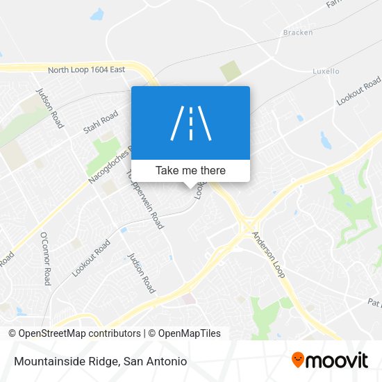 Mountainside Ridge map