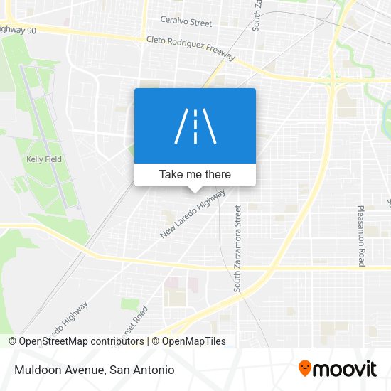 Mapa de Muldoon Avenue