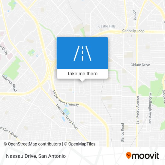 Mapa de Nassau Drive