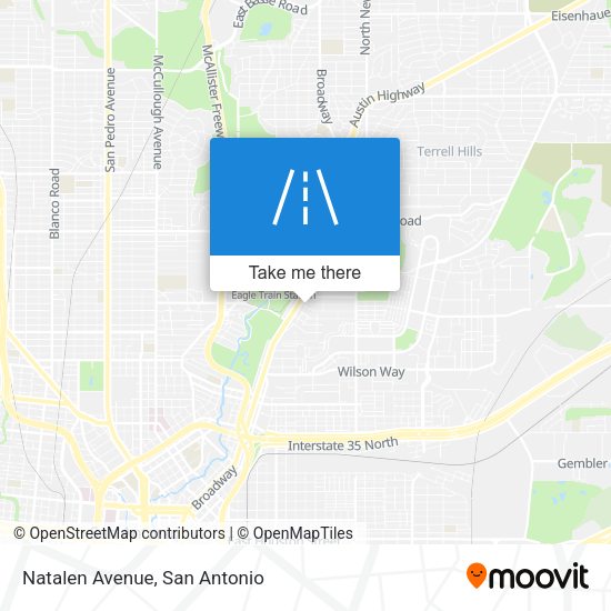 Mapa de Natalen Avenue