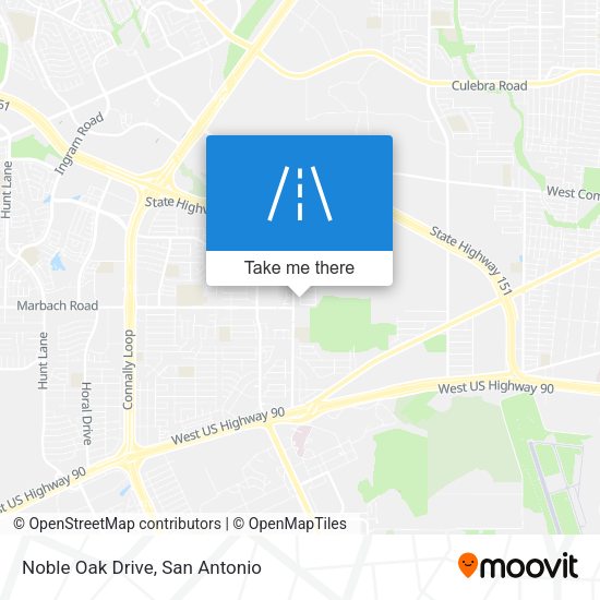 Mapa de Noble Oak Drive
