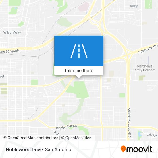 Noblewood Drive map