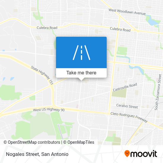 Nogales Street map