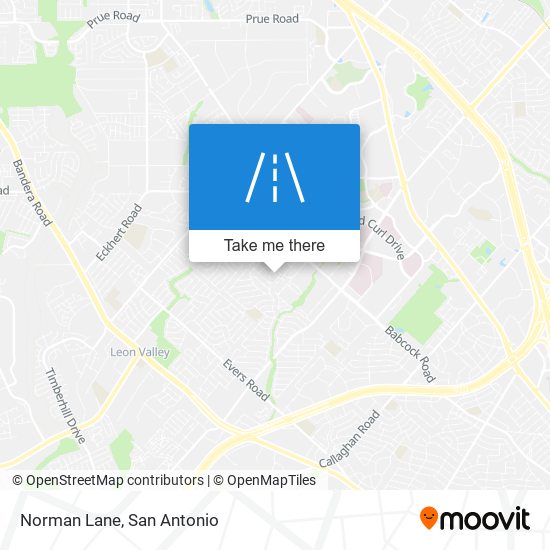 Norman Lane map