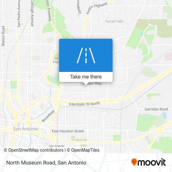 North Museum Road map