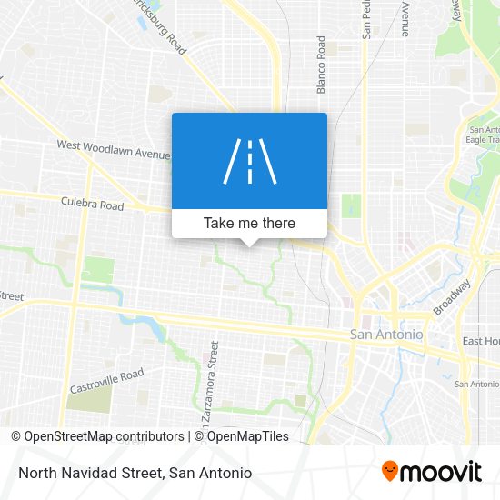 North Navidad Street map