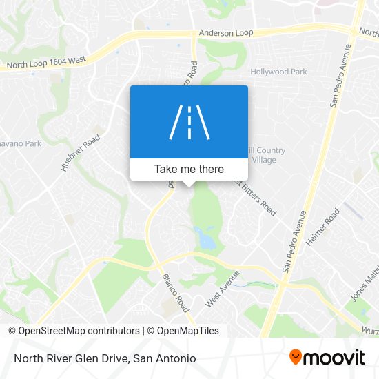 North River Glen Drive map