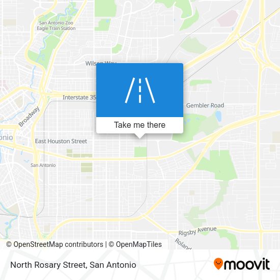 North Rosary Street map