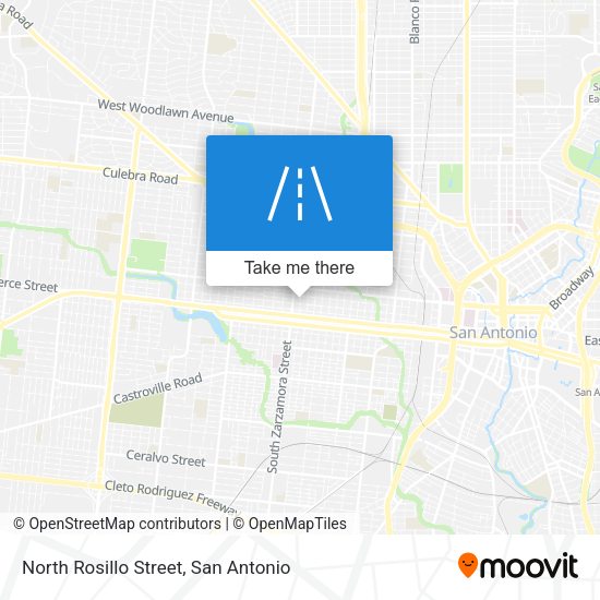 Mapa de North Rosillo Street
