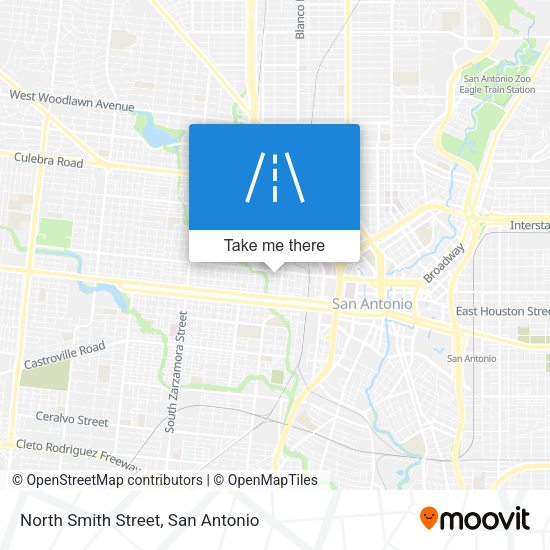 North Smith Street map