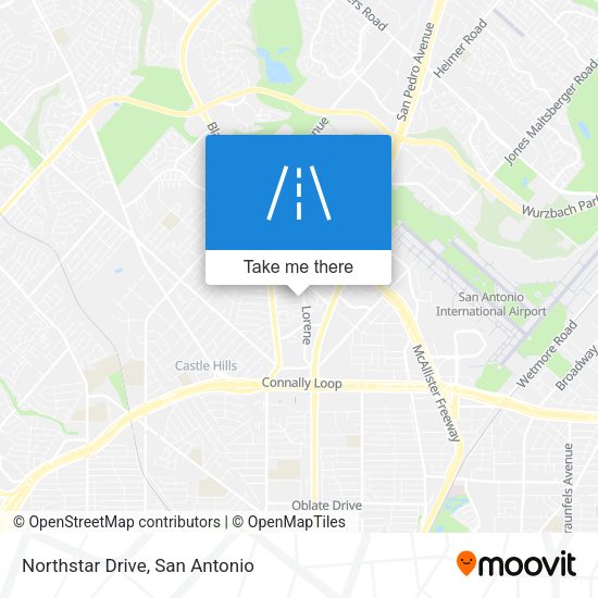 Mapa de Northstar Drive