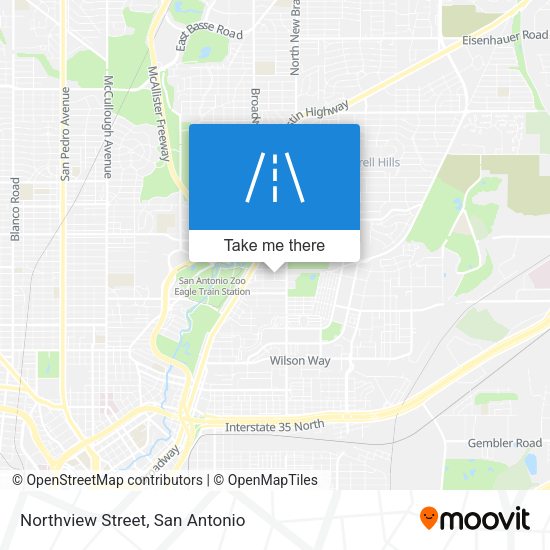 Northview Street map