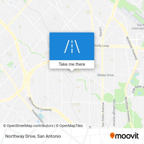 Northway Drive map