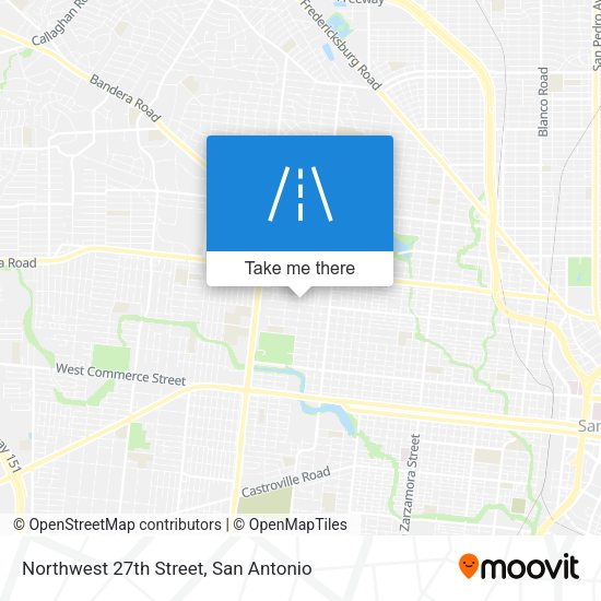 Northwest 27th Street map