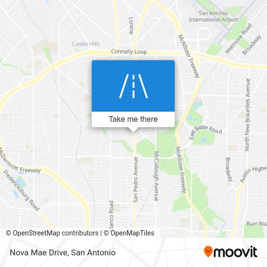 Mapa de Nova Mae Drive