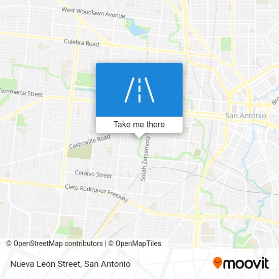 Nueva Leon Street map