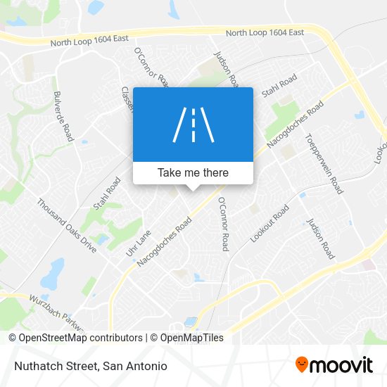 Mapa de Nuthatch Street